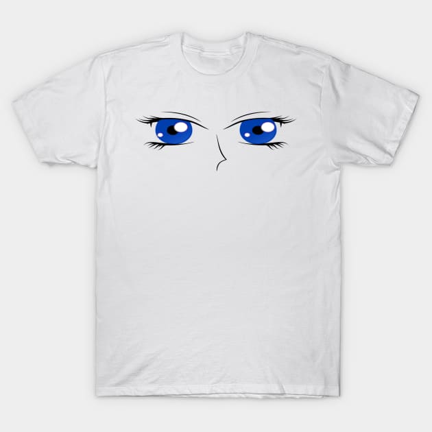 Big Blue eyes 2 T-Shirt by longford